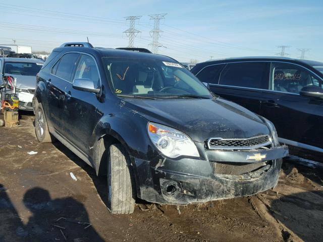 2GNFLHE36F6203873 - 2015 CHEVROLET EQUINOX LT BLACK photo 1