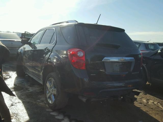 2GNFLHE36F6203873 - 2015 CHEVROLET EQUINOX LT BLACK photo 3