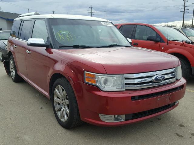 2FMEK63CX9BA01253 - 2009 FORD FLEX LIMIT MAROON photo 1