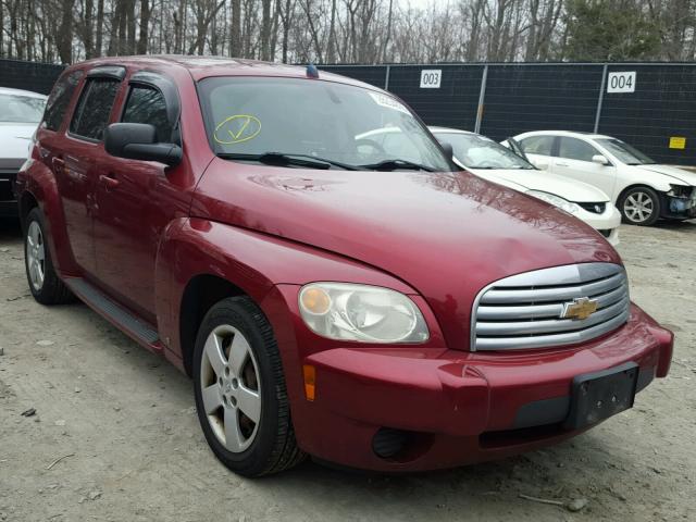 3GNDA13D78S585917 - 2008 CHEVROLET HHR LS MAROON photo 1