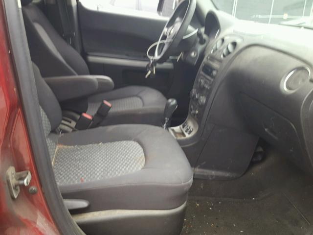 3GNDA13D78S585917 - 2008 CHEVROLET HHR LS MAROON photo 5