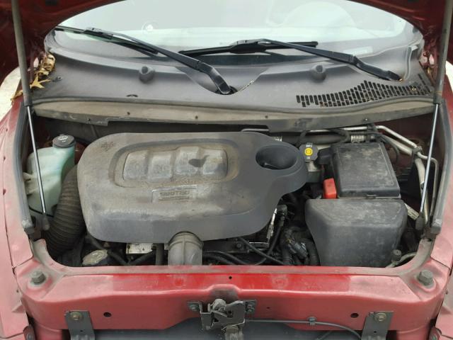 3GNDA13D78S585917 - 2008 CHEVROLET HHR LS MAROON photo 7
