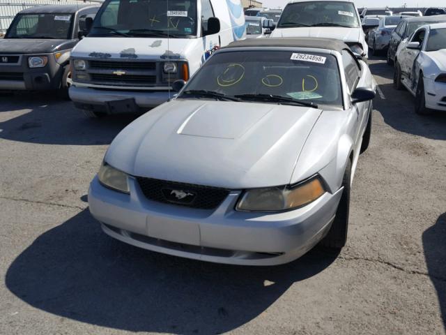 1FAFP44473F420971 - 2003 FORD MUSTANG SILVER photo 2