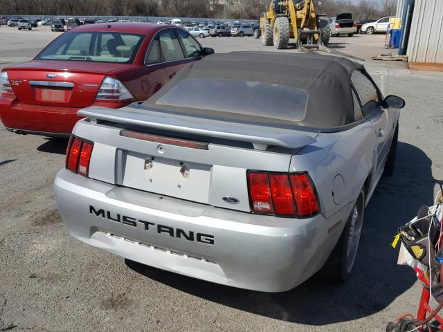 1FAFP44473F420971 - 2003 FORD MUSTANG SILVER photo 4