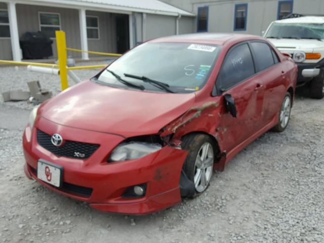 2T1BE40E59C029588 - 2009 TOYOTA COROLLA XR 红色 照片 2
