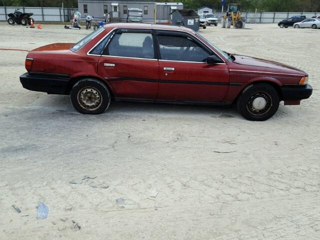 JT2SV21E9K3358000 - 1989 TOYOTA CAMRY DLX BURGUNDY photo 9