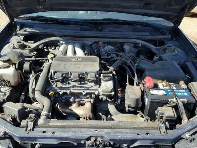 2T1CF28P32C591510 - 2002 TOYOTA CAMRY SOLA BLUE photo 7