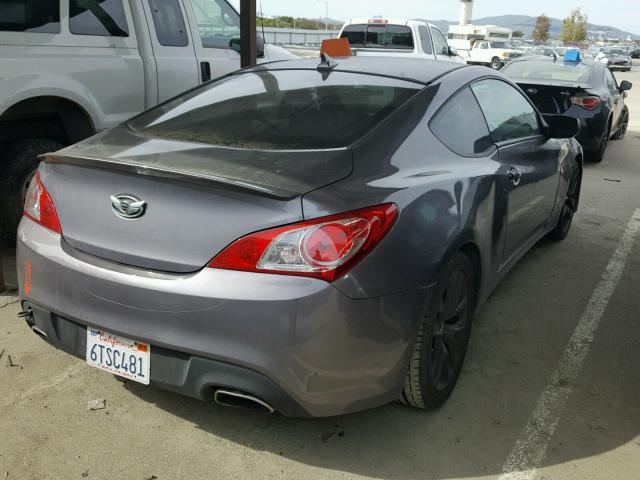 KMHHT6KD6CU070155 - 2012 HYUNDAI GENESIS CO GRAY photo 4