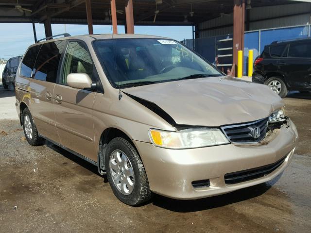 2HKRL18942H525494 - 2002 HONDA ODYSSEY EX GOLD photo 1