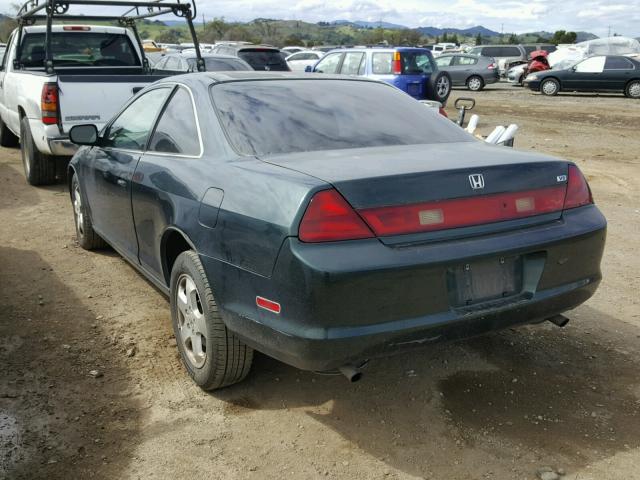 1HGCG2251XA023452 - 1999 HONDA ACCORD EX GREEN photo 3