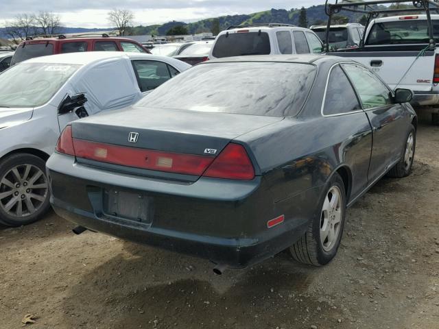 1HGCG2251XA023452 - 1999 HONDA ACCORD EX GREEN photo 4