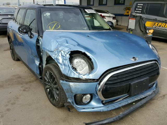 WMWLN5C51G2E31447 - 2016 MINI COOPER CLU BLUE photo 1