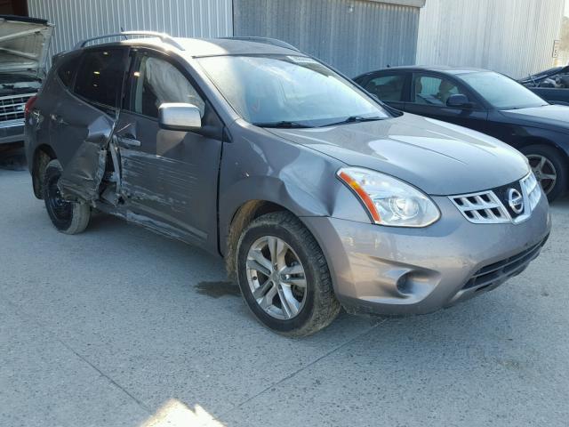 JN8AS5MT6CW613780 - 2012 NISSAN ROGUE S GRAY photo 1