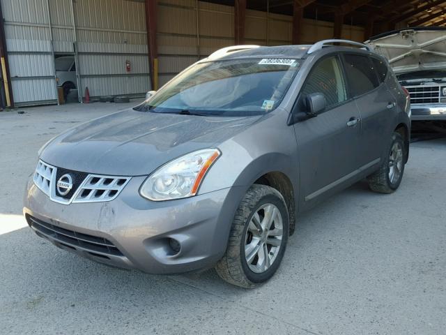 JN8AS5MT6CW613780 - 2012 NISSAN ROGUE S GRAY photo 2