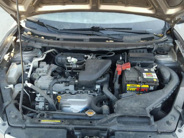 JN8AS5MT6CW613780 - 2012 NISSAN ROGUE S GRAY photo 7