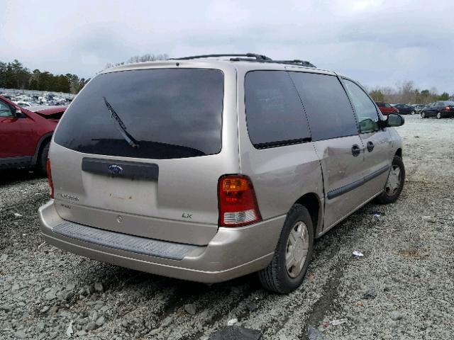 2FMZA51493BB28738 - 2003 FORD WINDSTAR L BROWN photo 4