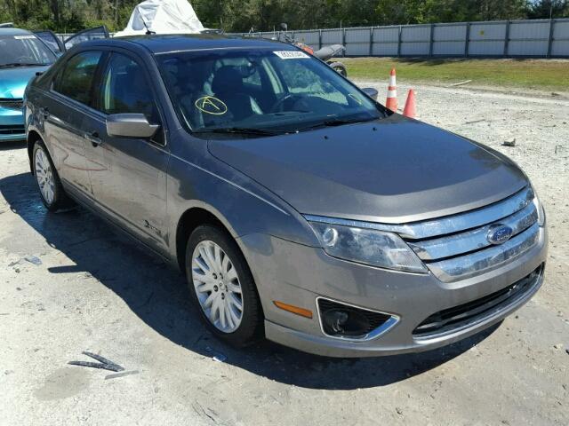 3FADP0L31AR166019 - 2010 FORD FUSION HYB GRAY photo 1