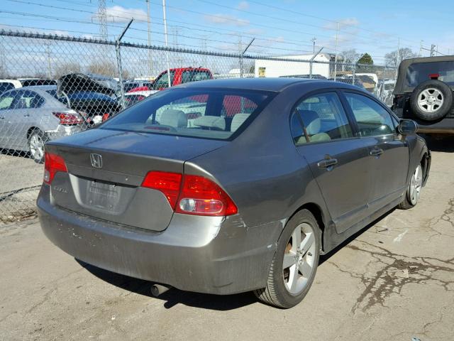 1HGFA16887L088865 - 2007 HONDA CIVIC EX Boz foto 4