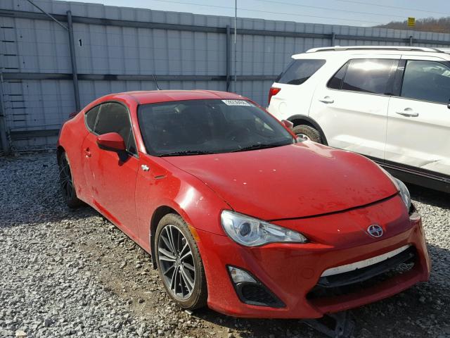 JF1ZNAA14D2728796 - 2013 TOYOTA SCION FR-S წითელი ფოტო 1