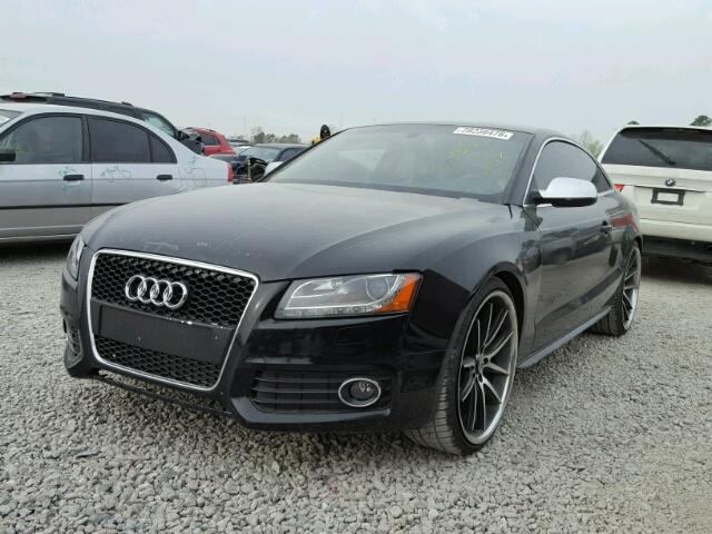 WAU3VAFR5AA033370 - 2010 AUDI S5 PRESTIG BLACK photo 2