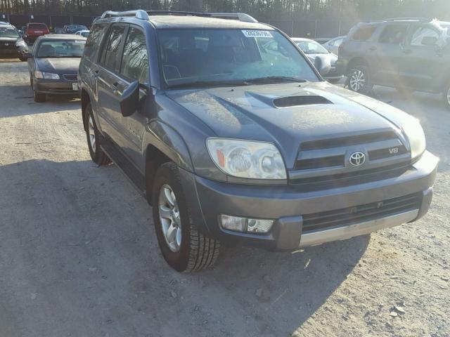 JTEBT14R340033252 - 2004 TOYOTA 4RUNNER SR GRAY photo 1