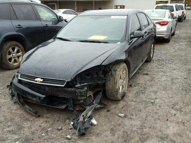 2G1WT57K391297040 - 2009 CHEVROLET IMPALA 1LT GOLD photo 2