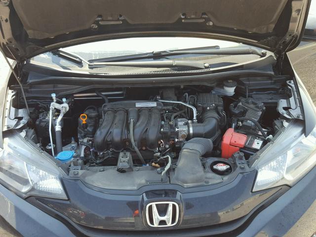 JHMGK5H53GS008323 - 2016 HONDA FIT LX أسود صورة 7