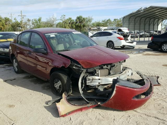 1G8AG52F75Z160632 - 2005 SATURN ION LEVEL 红色 照片 1