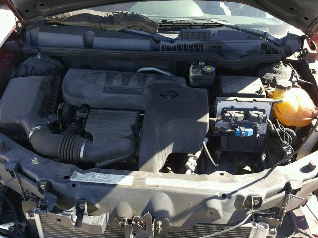 1G8AG52F75Z160632 - 2005 SATURN ION LEVEL 红色 照片 7