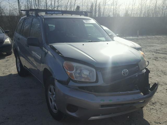 JTEGD20V740036179 - 2004 TOYOTA RAV4 SILVER photo 1