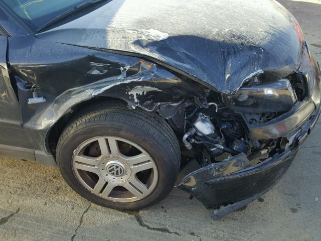 WVWWH23B0YE278410 - 2000 VOLKSWAGEN PASSAT GLX 黑色 照片 9