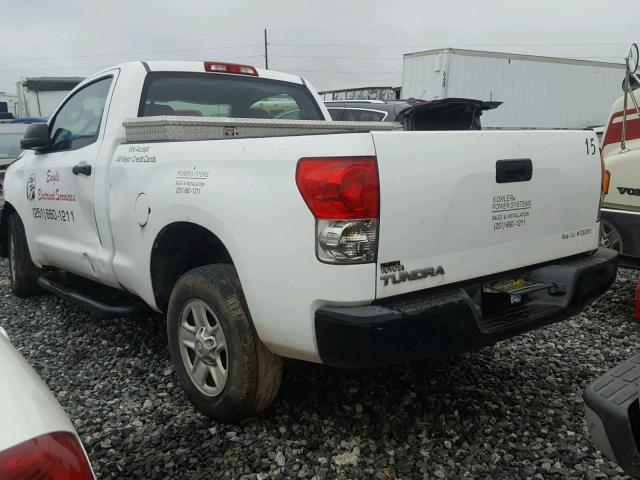 5TFJU52107X002960 - 2007 TOYOTA TUNDRA WHITE photo 3