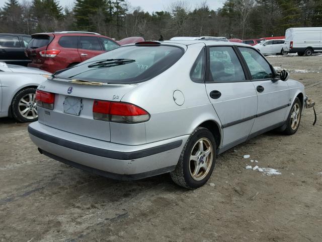 YS3DD58H012041546 - 2001 SAAB 9-3 GRAY photo 4