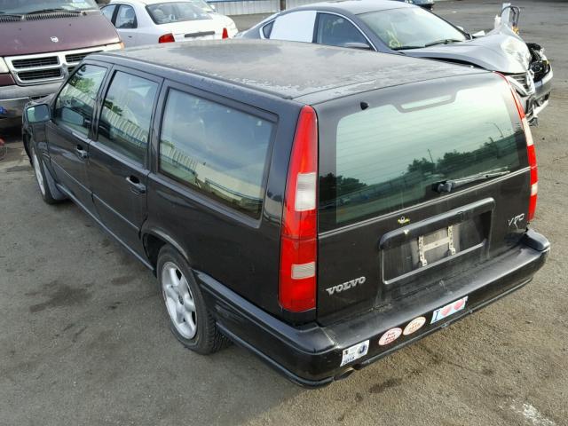 YV1LW554XW2382582 - 1998 VOLVO V70 BLACK photo 3