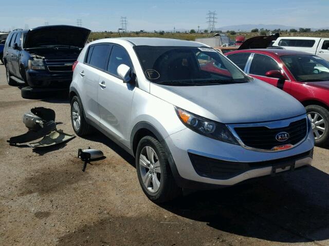 KNDPB3A22C7275231 - 2012 KIA SPORTAGE B SILVER photo 1