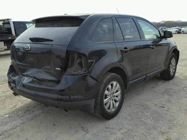 2FMDK39C17BA78530 - 2007 FORD EDGE SEL P BLACK photo 4