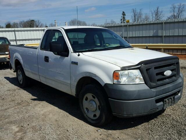 1FTRF12237NA68347 - 2007 FORD F150 WHITE photo 1