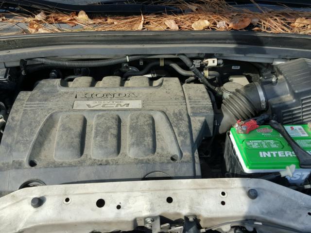 5FNRL38669B404783 - 2009 HONDA ODYSSEY EX WHITE photo 7