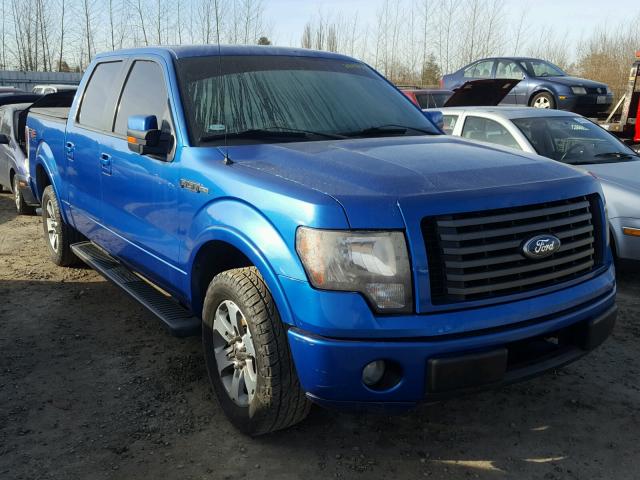 1FTEW1C8XAKE73941 - 2010 FORD F150 SUPER BLUE photo 1