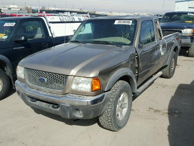 1FTZR45E53PA99631 - 2003 FORD RANGER SUP TAN photo 2