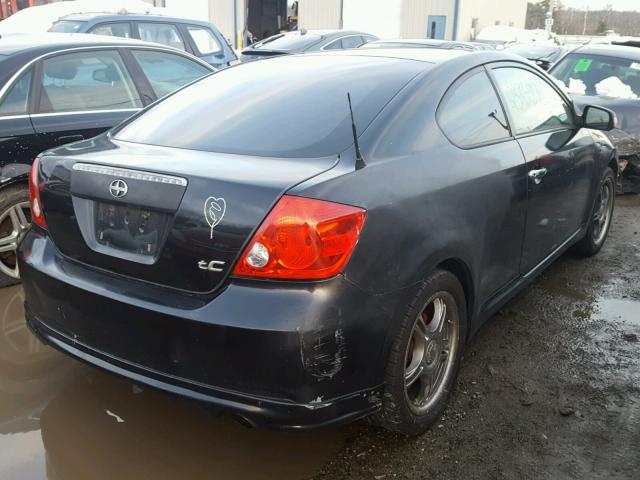 JTKDE177050007736 - 2005 TOYOTA SCION TC 黑色 照片 4