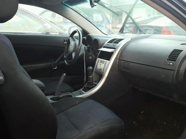 JTKDE177050007736 - 2005 TOYOTA SCION TC 黑色 照片 5