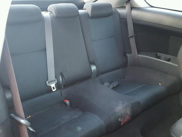 JTKDE177050007736 - 2005 TOYOTA SCION TC 黑色 照片 6