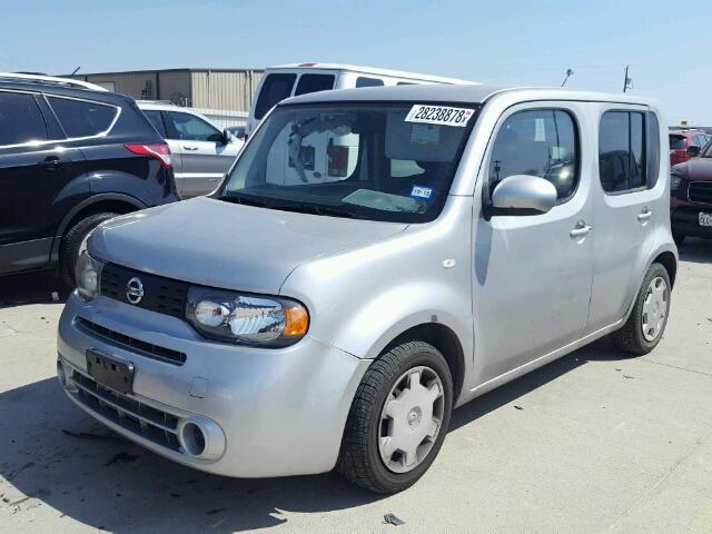 JN8AZ2KRXBT210516 - 2011 NISSAN CUBE BASE SILVER photo 2