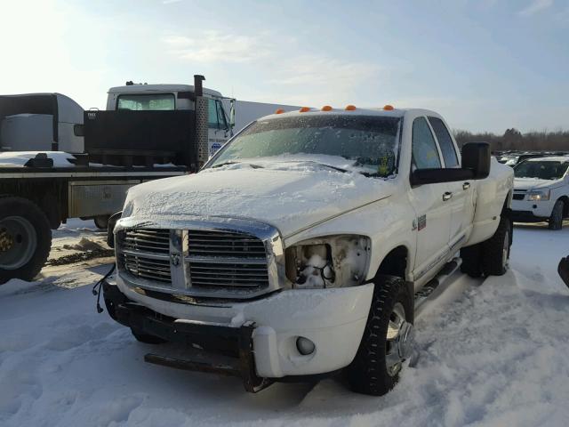 3D7MX48A48G195311 - 2008 DODGE RAM 3500 S WHITE photo 2