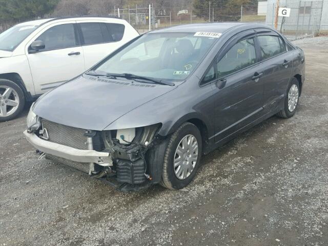 2HGFA1F37AH311311 - 2010 HONDA CIVIC VP GRAY photo 2