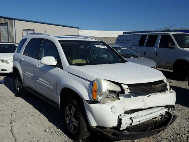 2CNDL53F586063213 - 2008 CHEVROLET EQUINOX LT WHITE photo 1