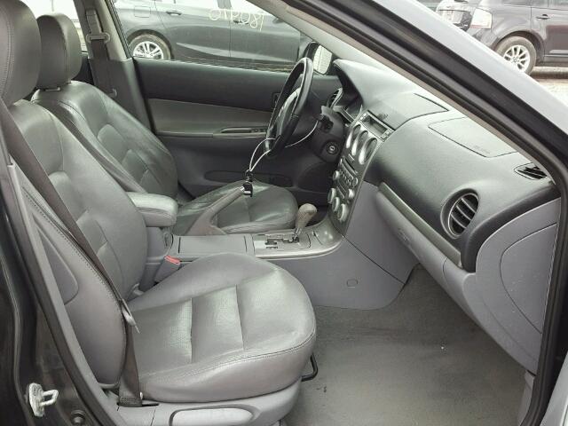 1YVHP80D055M03657 - 2005 MAZDA 6 S GRAY photo 5