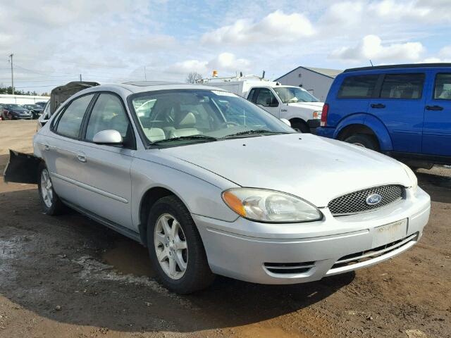 1FAFP56U86A205779 - 2006 FORD TAURUS SEL SILVER photo 1