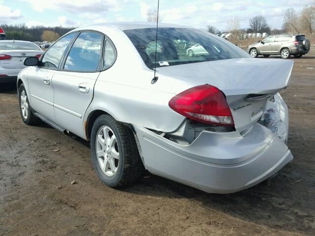 1FAFP56U86A205779 - 2006 FORD TAURUS SEL SILVER photo 3